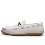 Dunnu Лоферы унисекс белые - фото