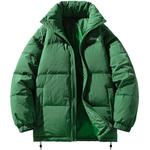 Пуховик унисекс Jeep, зеленый - фото 3