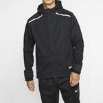 Куртка Nike Shield Reflective Zipper Sports Hooded Jacket Black, черный - фото 3