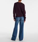 Свитер из кашемира Nera Khaite, Plum - фото 3