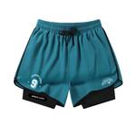 AMBER LIGHT Спортивные шорты унисекс, Темно-зеленый - фото 14