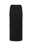 Юбка макси Kaffe, черный - фото