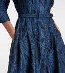 Жаккардовое платье Кортни Simkhai, Marine - фото 5