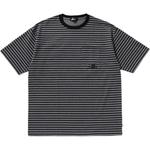 Футболка Bape с полосками A BATHING APE, зеленый - фото 2