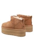 Сапоги для снега W Classic Ultra Mini Platform 1135092 Ugg, коричневый - фото 3