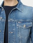 Джинсовая куртка обычного кроя Ryan DM0DM21860 Tommy Jeans, синий - фото 4