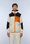 Флисовая куртка Napapijri YUPIK, Offwhite Blue Orange/White - фото