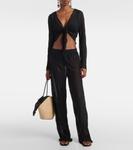 Широкие брюки Amaya Jade Swim, черный - фото 2