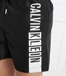 Шорты мужские Calvin Klein Swimwear пляжные с задним карманом, черный - фото 3