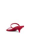 Изящные босоножки на тонком каблуке Kitten Heel St. Agni, Rosso - фото 3