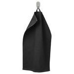 Полотенце для гостей, черное, 30х50 см IKEA Gulvial - фото