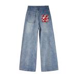 Джинсы Hello Kitty SS25 Unisex Sanrio, синий - фото 3