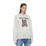 MOSCHINO Белая женская толстовка - фото 5