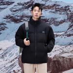 Пуховик унисекс Mizuno, черный - фото 7