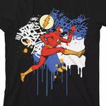 Футболка с рисунком Flash Spray Paint для мальчиков 8–20 лет Licensed Character - фото