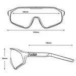 Поляризованные солнцезащитные очки Bolle Shifter, черный - фото 4