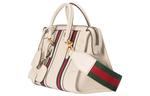 Сумка bauletto small top handle bag 'white' Gucci, белый - фото 3