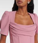 Свадебное платье миди Elora Rebecca Vallance, Dusty Rose - фото 4