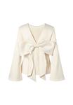 Блуза Malina ELNA BOW, Vanilla/Off-White - фото 4