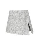 Мини-юбка из твида Coperni, Black White - фото