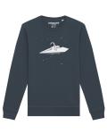Свитер Watapparel Sweatshirt Fly me to the moon, антрацит - фото