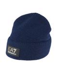 Шапка Ea7, темно-синий - фото