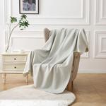 Флисовое одеяло wometo, 140x190 см, белый - фото 2