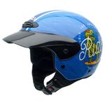Открытый шлем Nzi Single Jr, синий - фото