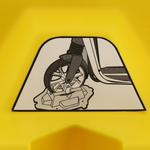 Подставка для самоката - желтый Oxelo - фото 2