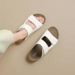 Шлепанцы женские Agsdon, бежевый - фото 14