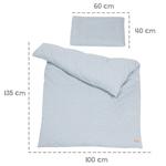 Детское Постельное белье lil planet светло-синий Roba, синий - фото 5