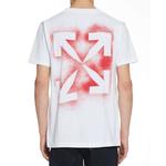 Футболка stencil arrows printing short sleeve white Off-White, белый - фото 4