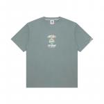 Футболка с принтом логотипа A Bathing APE Aape, серый - фото