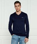 Свитер Guess Jeans Daren Regular Fit, синий - фото