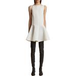 Мини-платье Мэгс Khaite, chalk/chalk - фото 4