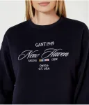 Толстовка Relaxed fit Gant, синий - фото 4