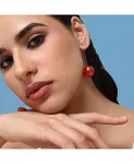 Женские серьги-капли вишни Sohi, red - фото 3