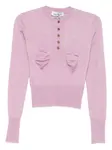 Свитер Tit Vivienne Westwood, розовый - фото