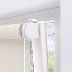 Рулонная штора блекаут 120/190 см, белый - фото 4