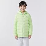 Куртка пуховая подростковая Under Armour, зеленая - фото 8