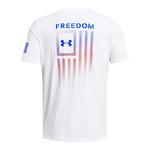 Футболка с градиентом и флагом свободы Big & Tall Under Armour, белый - фото 3