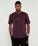 Футболка dlogotee Loose fit Hugo, фиолетовый - фото