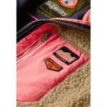 Толстовка Superdry Vintage Retro half zip, коричневый - фото 4