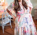 Тусканский миди-платье в мульти Aureum - фото 3