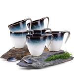 Кружка time dim 6 шт. Konsimo, белый - фото