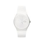 Унисекс белые часы SO29W704-S14 SWATCH - фото