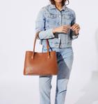 Женская сумка-тоут Katie в мятном цвете MESCH - фото 3