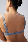 Лиф бикини пуш-ап H&M, синий - фото 4