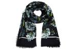Шёлковый платок Blooms 400 GUCCI - фото