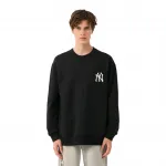 Старая Цветочная Толстовка Унисекс Черная MLB - фото 6